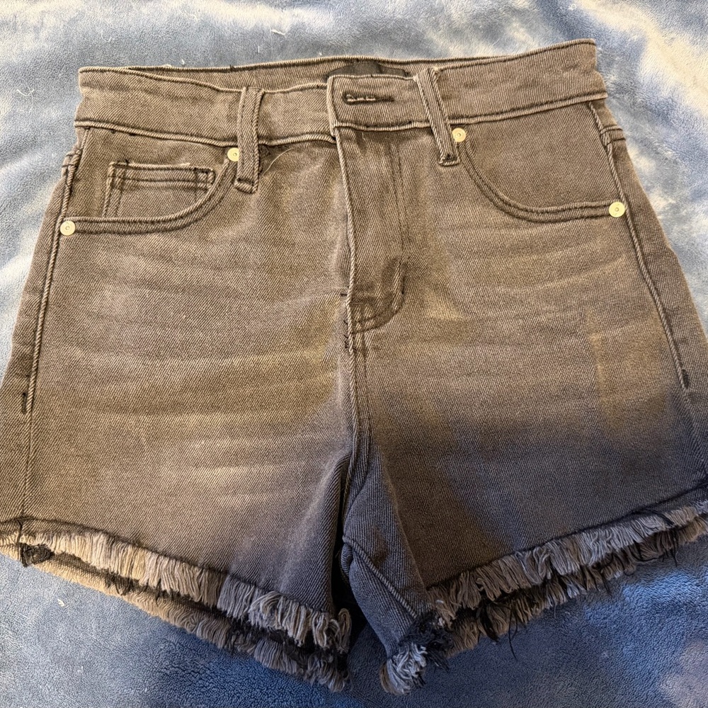 Kendall+Kylie Black Jean Shorts Size Small(or 3 or 26 waist)